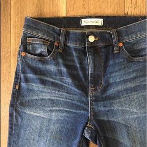 MADEWELL SKINNY JEANS 29